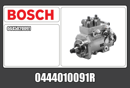 KUNNOSTETTU BOSCH CR PUMPPU (VAIHTO-OSA) 0444010091R