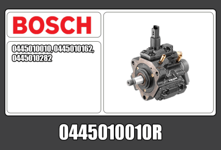 KUNNOSTETTU BOSCH CR PUMPPU (VAIHTO-OSA) 0445010010R