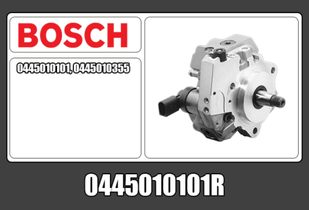 KUNNOSTETTU BOSCH CR PUMPPU (VAIHTO-OSA) 0445010101R