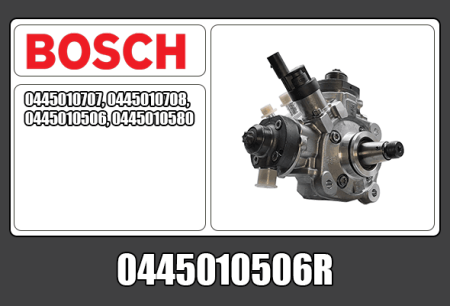 KUNNOSTETTU BOSCH CR PUMPPU (VAIHTO-OSA) 0445010506R