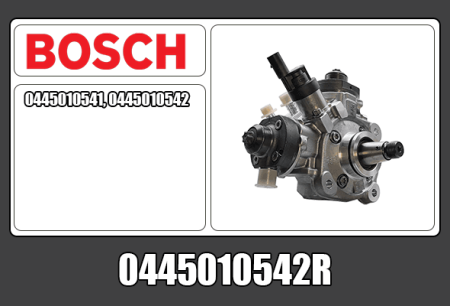 KUNNOSTETTU BOSCH CR PUMPPU (VAIHTO-OSA) 0445010542R