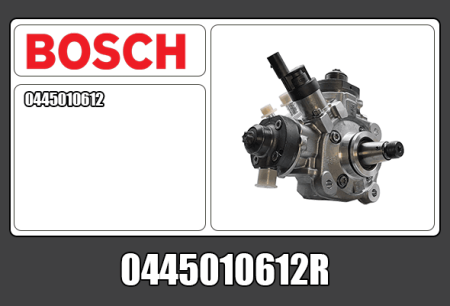 KUNNOSTETTU BOSCH CR PUMPPU (VAIHTO-OSA) 0445010612R