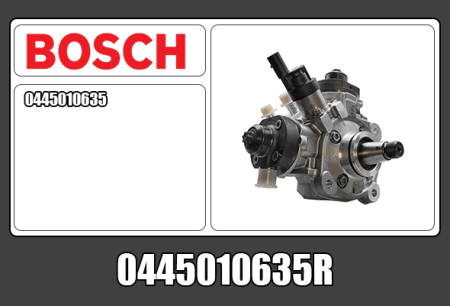 KUNNOSTETTU BOSCH CR PUMPPU (VAIHTO-OSA) 0445010635R