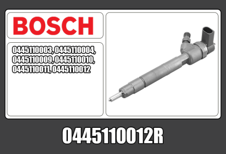 KUNNOSTETTU BOSCH CRI SUUTIN (VAIHTO-OSA) 0445110012R