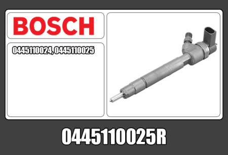 KUNNOSTETTU BOSCH CRI SUUTIN (VAIHTO-OSA) 0445110025R