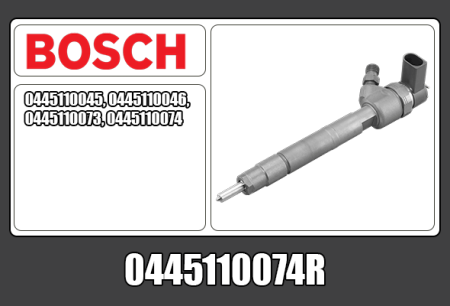 KUNNOSTETTU BOSCH CRI SUUTIN (VAIHTO-OSA) 0445110074R