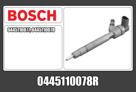 KUNNOSTETTU BOSCH CRI SUUTIN (VAIHTO-OSA) 0445110078R