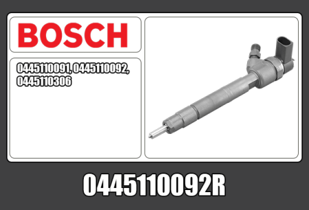 KUNNOSTETTU BOSCH CRI SUUTIN (VAIHTO-OSA) 0445110092R