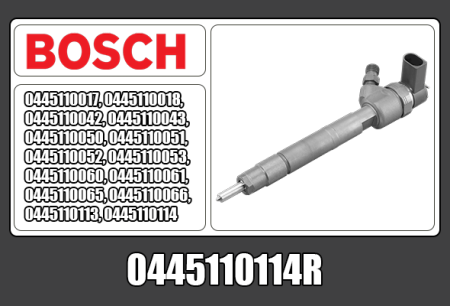 KUNNOSTETTU BOSCH CRI SUUTIN (VAIHTO-OSA) 0445110114R