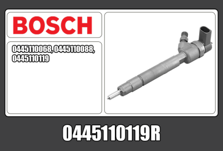 KUNNOSTETTU BOSCH CRI SUUTIN (VAIHTO-OSA) 0445110119R