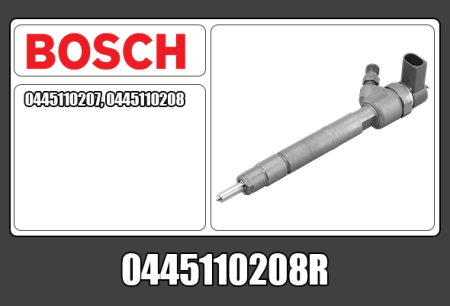 KUNNOSTETTU BOSCH CRI SUUTIN (VAIHTO-OSA) 0445110208R