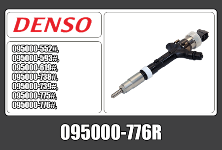 KUNNOSTETTU DENSO CRI SUUTIN (VAIHTO-OSA) 095000-776R