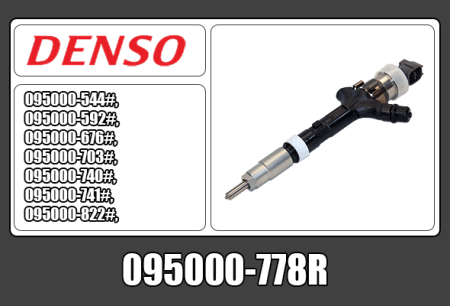 KUNNOSTETTU DENSO CRI SUUTIN (VAIHTO-OSA) 095000-778R