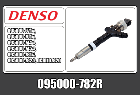 KUNNOSTETTU DENSO CRI SUUTIN (VAIHTO-OSA) 095000-782R