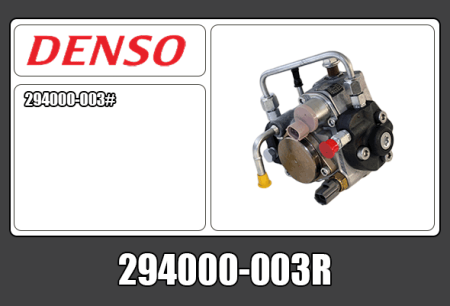 KUNNOSTETTU DENSO CR PUMPPU (VAIHTO-OSA) 294000-003R