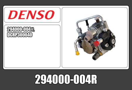 KUNNOSTETTU DENSO CR PUMPPU (VAIHTO-OSA) 294000-004R