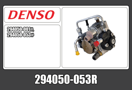 KUNNOSTETTU DENSO CR PUMPPU (VAIHTO-OSA) 294050-053R