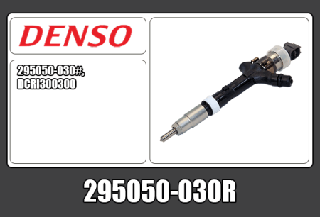 KUNNOSTETTU DENSO CRI SUUTIN (VAIHTO-OSA) 295050-030R