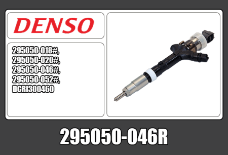 KUNNOSTETTU DENSO CRI SUUTIN (VAIHTO-OSA) 295050-046R